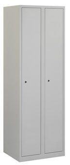 Lockerkast 180 x 60 x 50 cm (HxBxD) met gladde deur.