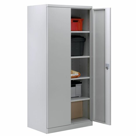 Stalen kast 197 x 90 x 60 cm, Extra diep 60 cm !!