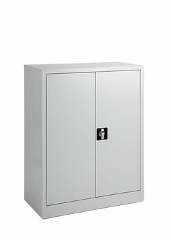 Stalen kantoorkast /draaideurkast 100 x 80 x 38 cm