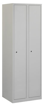Lockerkast 180 x 60 x 50 cm (HxBxD) met gladde deur.